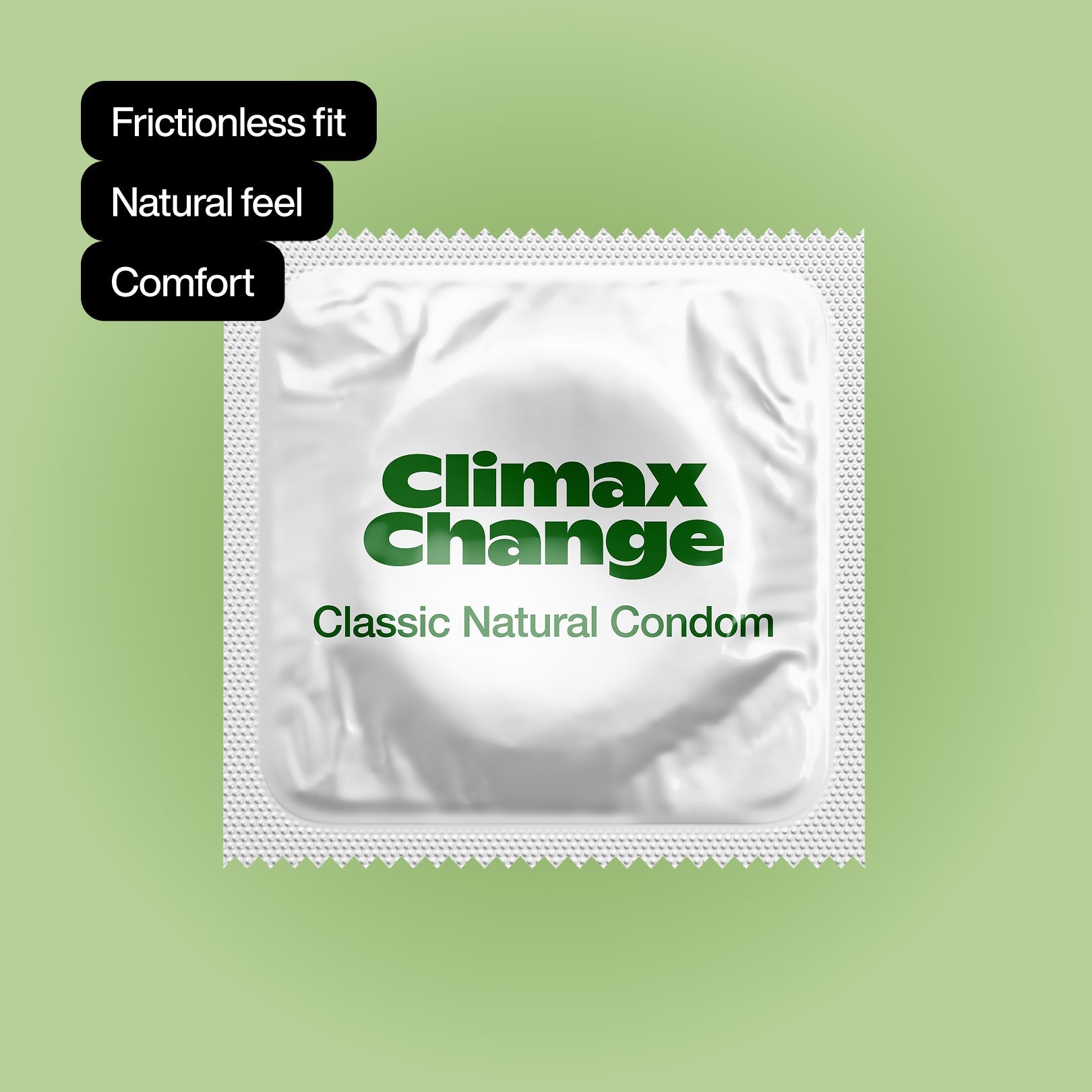 Classic Natural Condoms - Regular - Climax Change