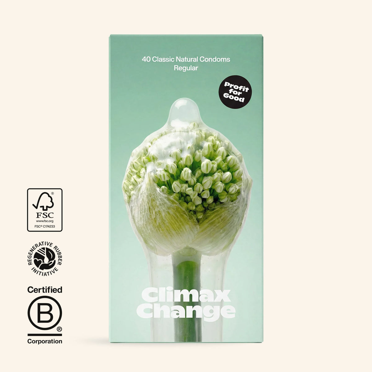 Classic Natural Condoms - Regular - Climax Change