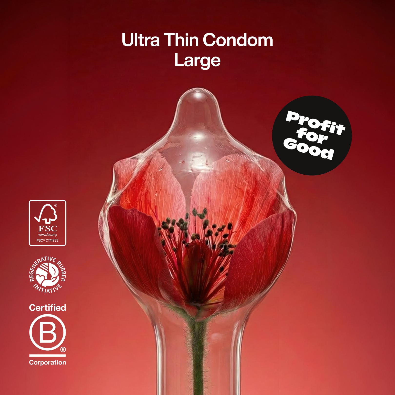 Ultra Thin Condoms - Large