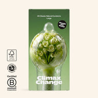 Classic Natural Condoms - Large - Climax Change