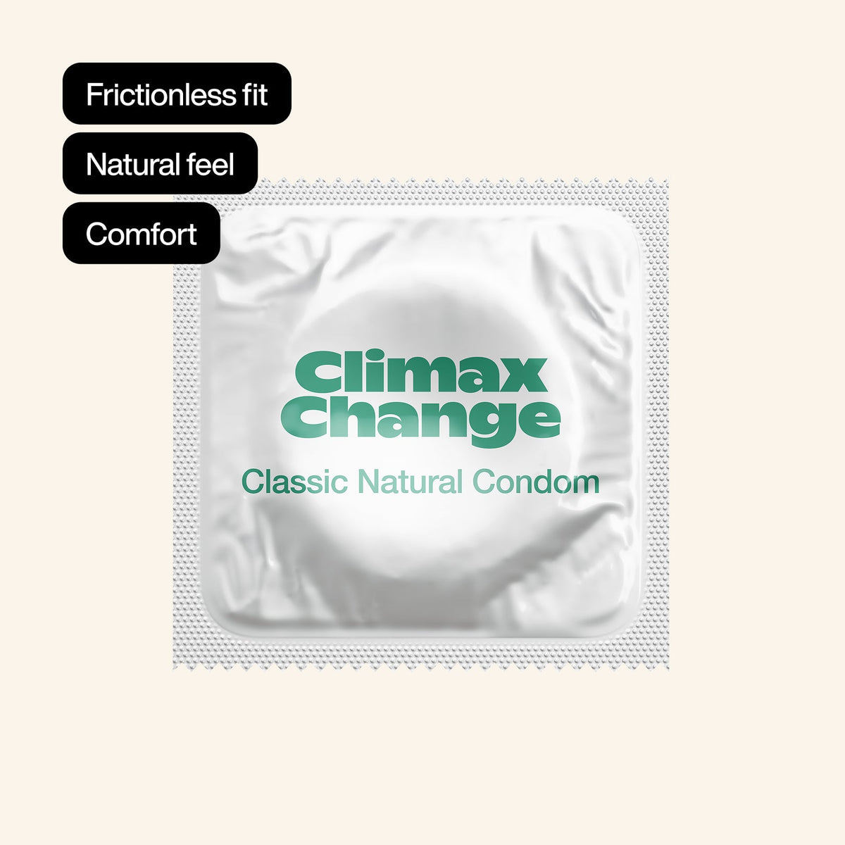 Classic Natural Condoms - Regular - Climax Change