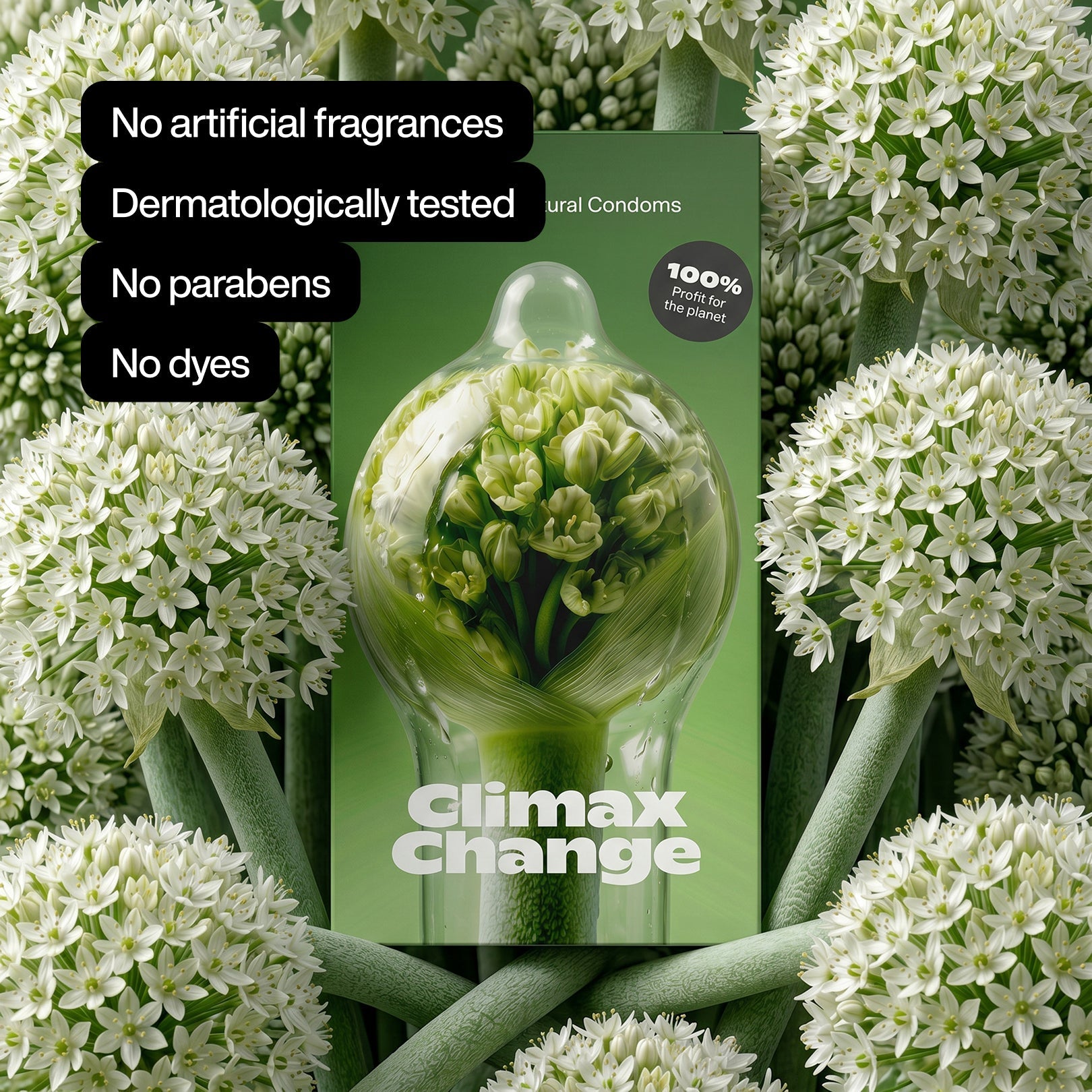 Classic Natural Condoms - Regular - Climax Change